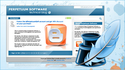 Silverlight blogging